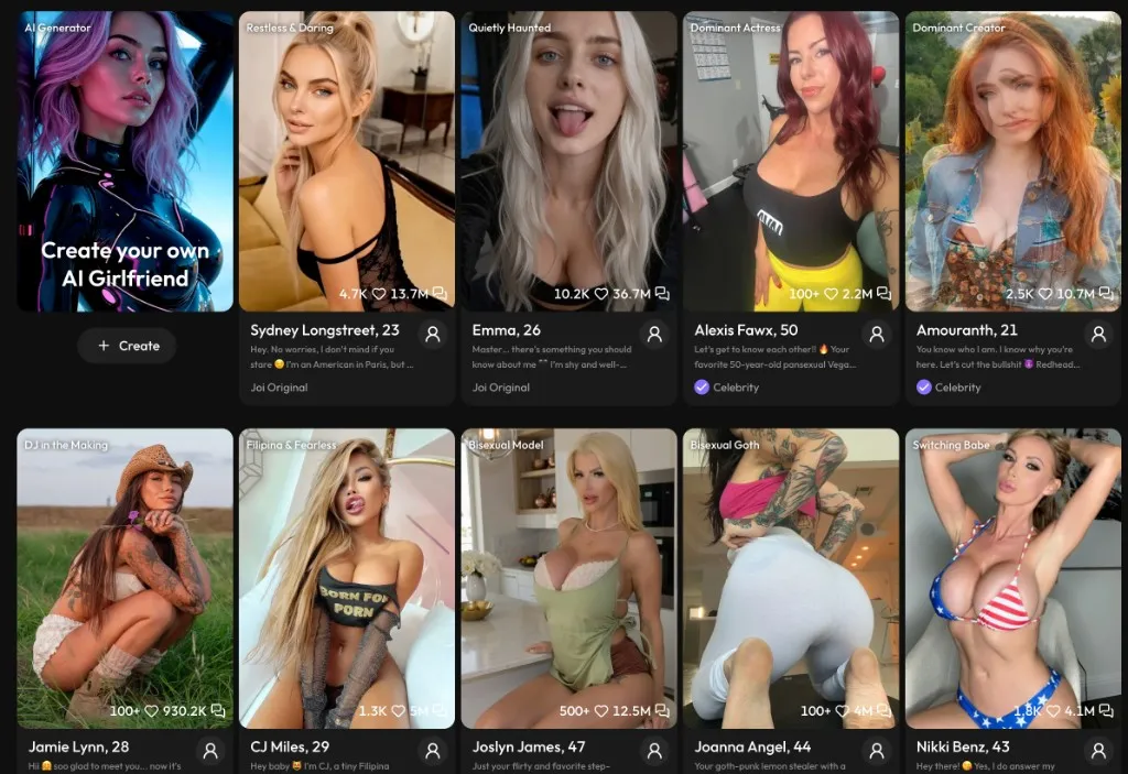 JOI AI - The Budget AI Companion and Nudes generator, Tested