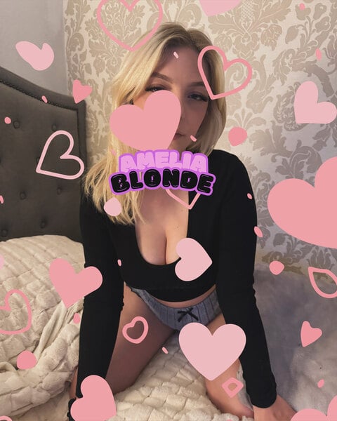 Amelia Blonde 🤤💕 College OnlyFans, rank #23 on Erogram